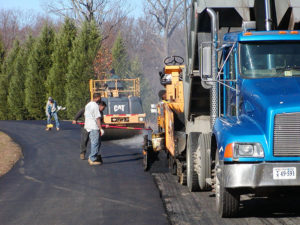 Paving of Brookcrest Subdivision in Stafford County, VA